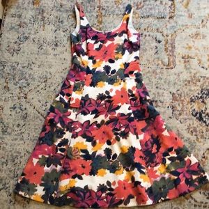 Donna Morgan Floral midi dress/ Size 6